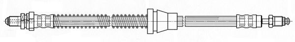 CEF Bremžu šļūtene 511561