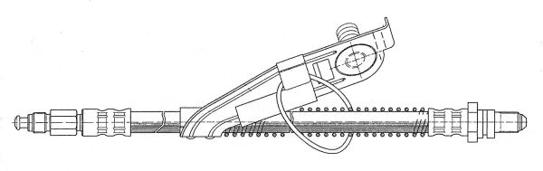 CEF Bremžu šļūtene 511636