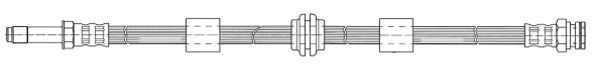 CEF Тормозной шланг 511644
