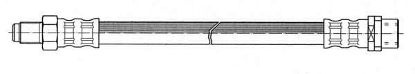 CEF Тормозной шланг 511654