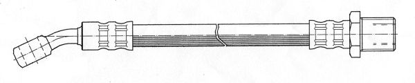 CEF Bremžu šļūtene 511675