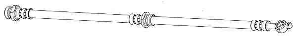 CEF Тормозной шланг 511683