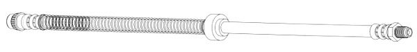 CEF Bremžu šļūtene 511720