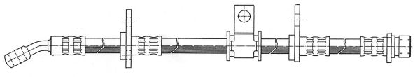 CEF Тормозной шланг 511758