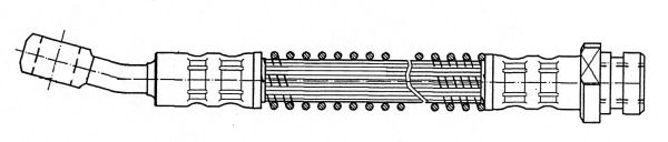 CEF Тормозной шланг 511826