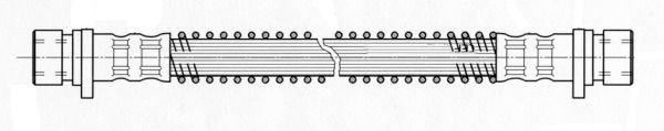 CEF Тормозной шланг 511873