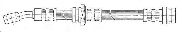 CEF Bremžu šļūtene 511933