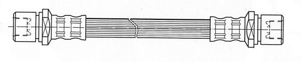 CEF Bremžu šļūtene 511982