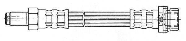 CEF Bremžu šļūtene 512071