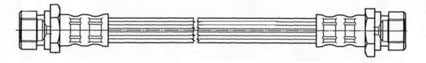 CEF Тормозной шланг 512085