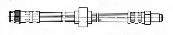 CEF Тормозной шланг 512131
