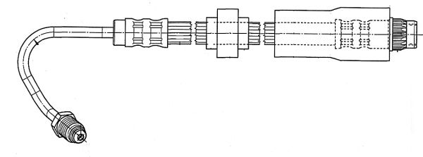 CEF Bremžu šļūtene 512210