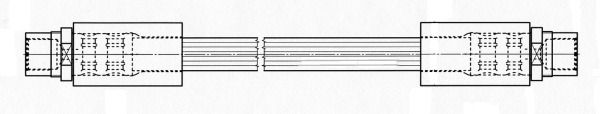 CEF Тормозной шланг 512314