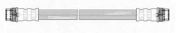 CEF Тормозной шланг 512491