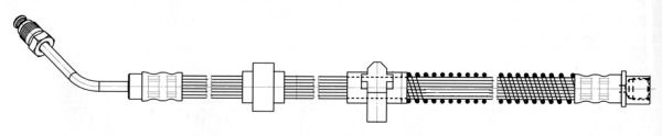 CEF Тормозной шланг 512497