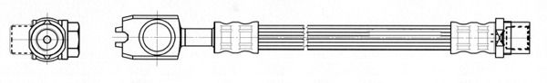 CEF Тормозной шланг 512537