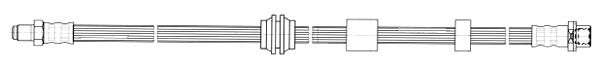 CEF Тормозной шланг 512555