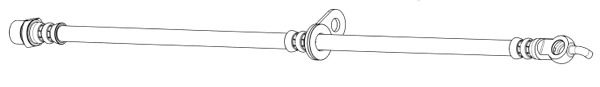 CEF Тормозной шланг 512624
