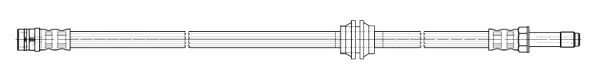CEF Тормозной шланг 512633