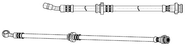 CEF Bremžu šļūtene 512641