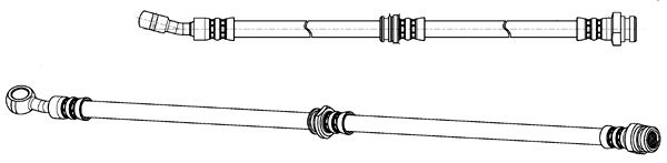 CEF Bremžu šļūtene 512660