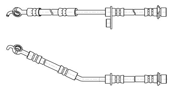 CEF Bremžu šļūtene 512724