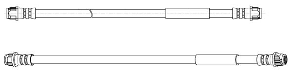 CEF Bremžu šļūtene 512808