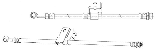 CEF Bremžu šļūtene 512841