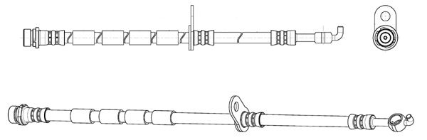 CEF Тормозной шланг 512959