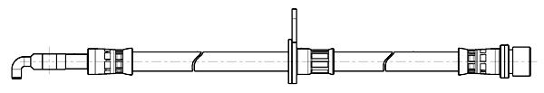 CEF Тормозной шланг 514606