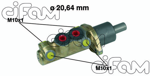 CIFAM Galvenais bremžu cilindrs 202-039