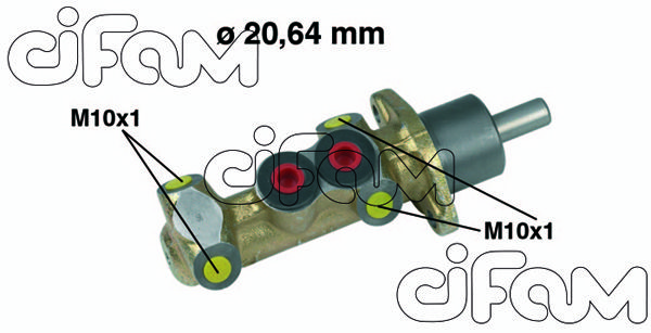 CIFAM Galvenais bremžu cilindrs 202-044