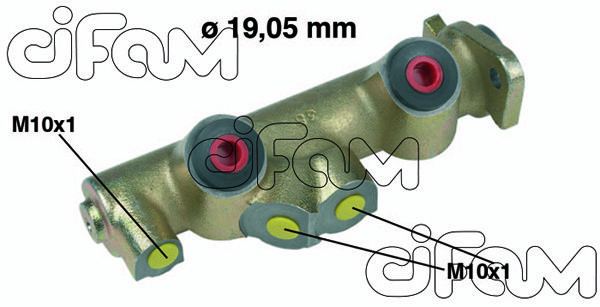 CIFAM Galvenais bremžu cilindrs 202-072
