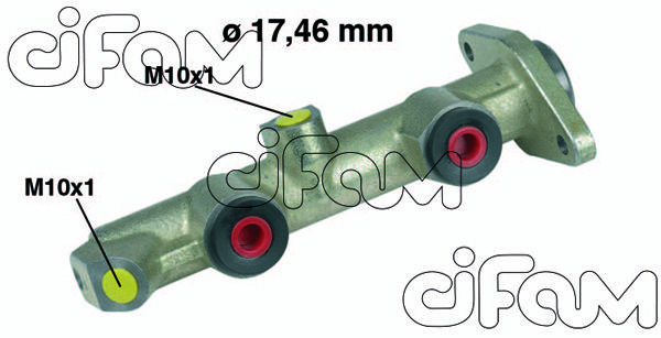 CIFAM Главный тормозной цилиндр 202-081