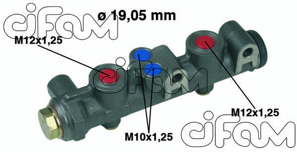 CIFAM Galvenais bremžu cilindrs 202-093