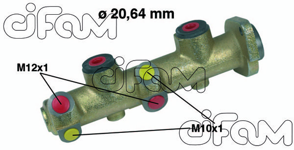 CIFAM Главный тормозной цилиндр 202-136