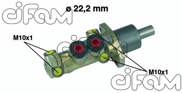 CIFAM Galvenais bremžu cilindrs 202-198