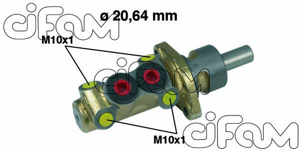 CIFAM Galvenais bremžu cilindrs 202-205