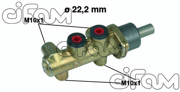 CIFAM Galvenais bremžu cilindrs 202-217