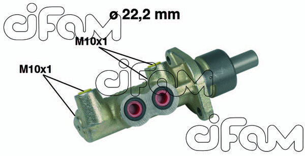 CIFAM Galvenais bremžu cilindrs 202-220