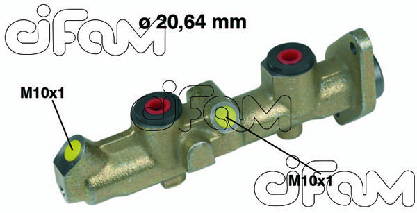 CIFAM Galvenais bremžu cilindrs 202-251
