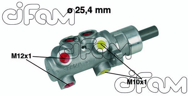CIFAM Galvenais bremžu cilindrs 202-268