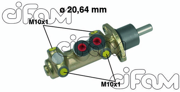 CIFAM Galvenais bremžu cilindrs 202-300