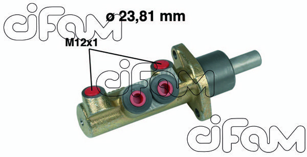 CIFAM Главный тормозной цилиндр 202-311