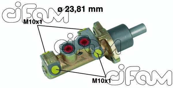 CIFAM Galvenais bremžu cilindrs 202-325
