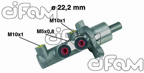 CIFAM Galvenais bremžu cilindrs 202-344