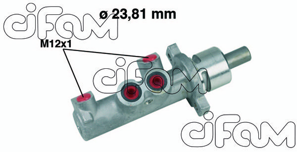 CIFAM Galvenais bremžu cilindrs 202-366