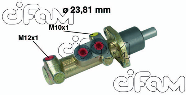 CIFAM Главный тормозной цилиндр 202-386