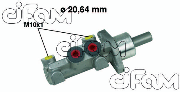 CIFAM Galvenais bremžu cilindrs 202-391