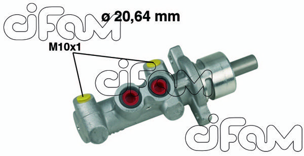 CIFAM Galvenais bremžu cilindrs 202-396